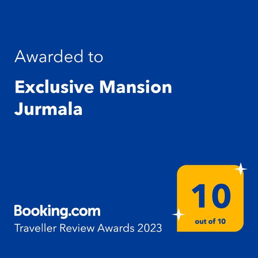 Exclusive Mansion Jurmala Villa Екстериор снимка
